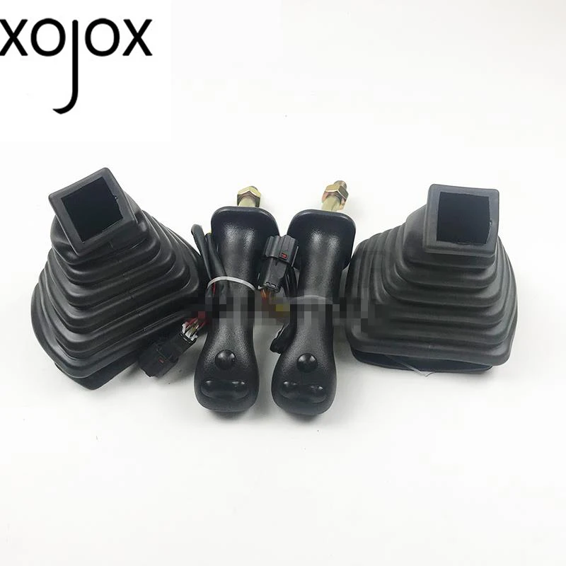 XOJOX для Doosan Daewoo DH215-225-300-9 рукоятка джойстика резиновая Пылезащитная крышка высококачественные аксессуары для экскаватора XOJOX для Doosan Daewoo DH215-225-300-9 рукоятка джойстика резиновая Пылезащитная крышка высококачественные аксессуары для экскаватора