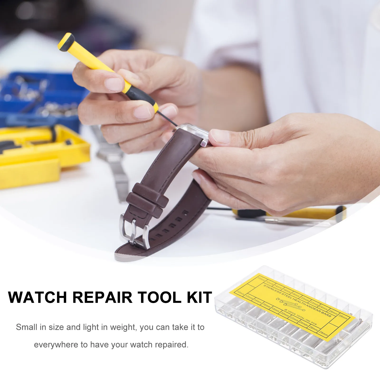 Ceramic Band Accessories Small Lightweight Repair Tool Kit Comfortable Handle Durable Practical Screws Watch Strap Link