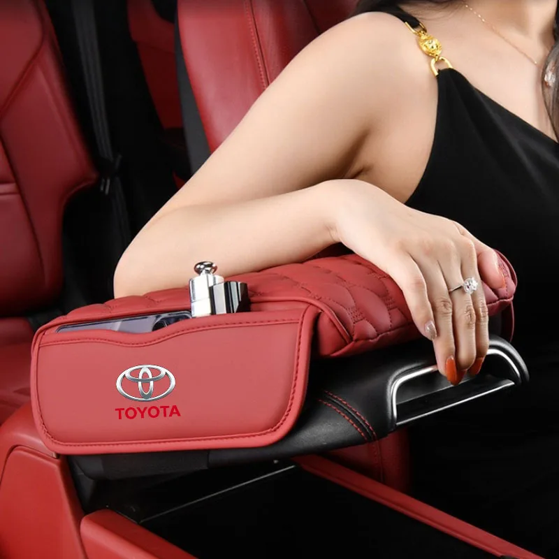 مسند ذراع السيارة حصيرة وحدة التحكم المركزية رغوة الذاكرة مركبة الذراع بقية صندوق منصات لتويوتا كامري كورولا C-hr Rav4 يارس