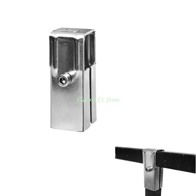 X90F Square Tubing Adapter Stainless Steel Square Tube Pipe Fitting Easy to Install