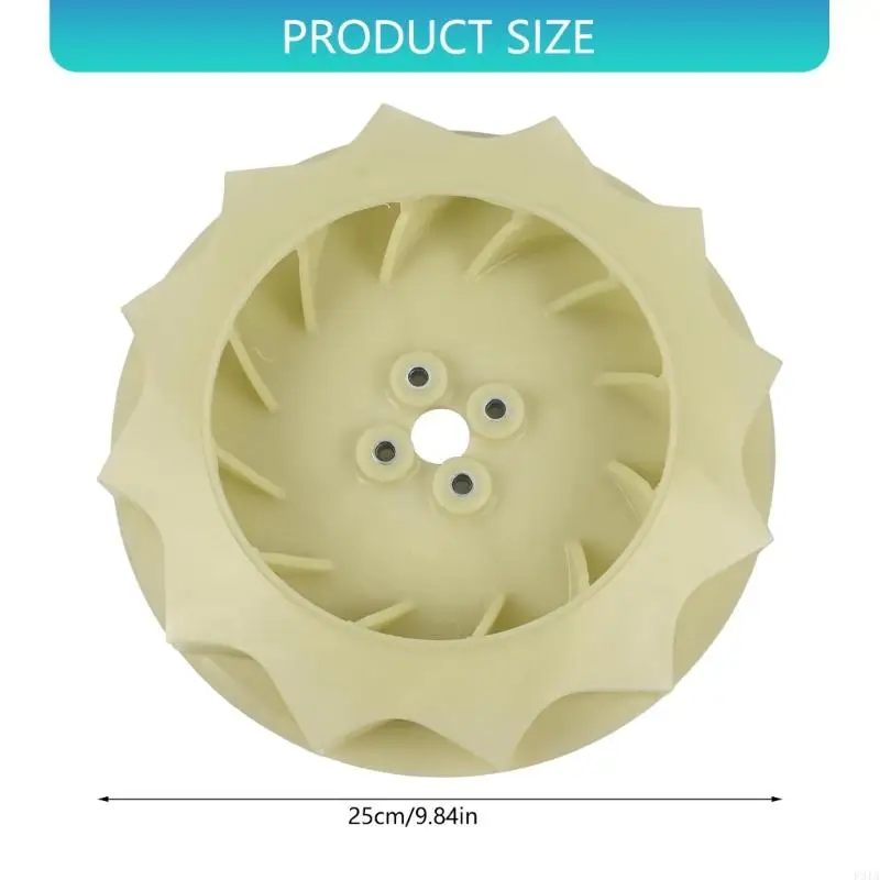 مروحة المكره الجديدة لحقيبة الظهر لعام 2025 لمنفاخ حقيبة الظهر 570BTS 570BFS تحل محل 589266101 #6