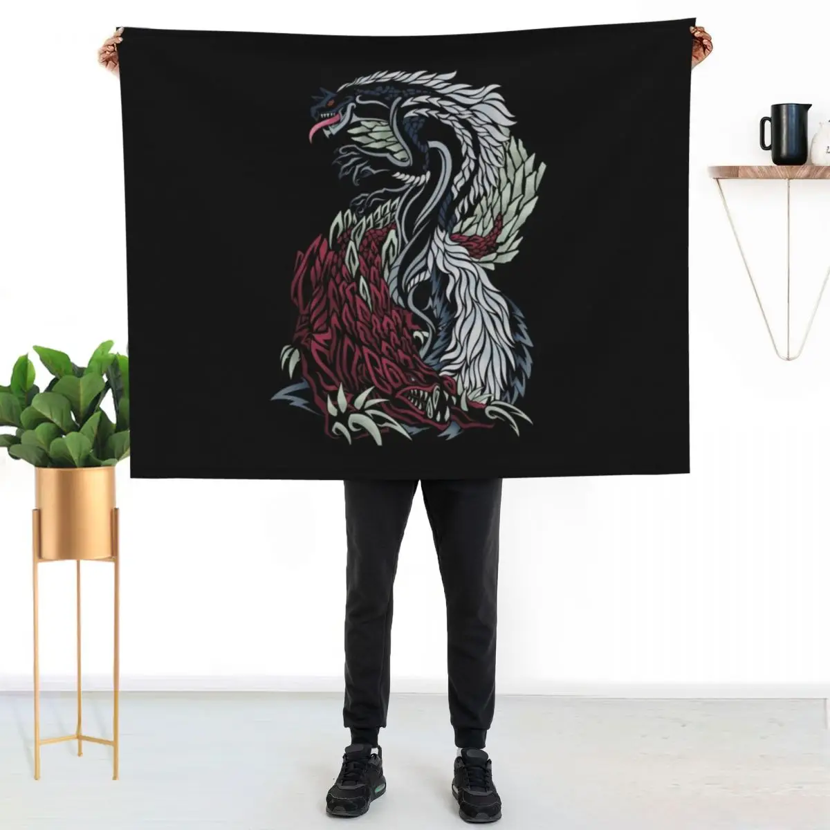 

Monster Hunter tobi kadachi and odogaron T-Shirts Gift For Fans, For Men and Women, Gift Mother Day, Father Day Throw Blanket