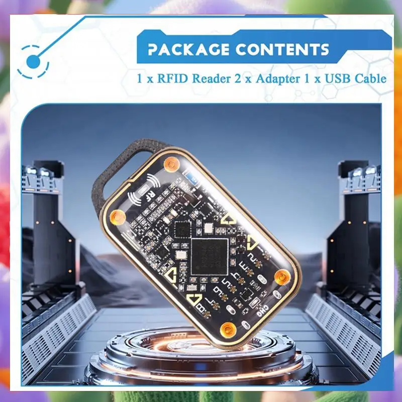 

Chameleon Ultra Smart Card Emulator RFID Smart Chip Reader+5XUID Keychain 125K 13.56M Card Decode NFC Duplicator-ABXK