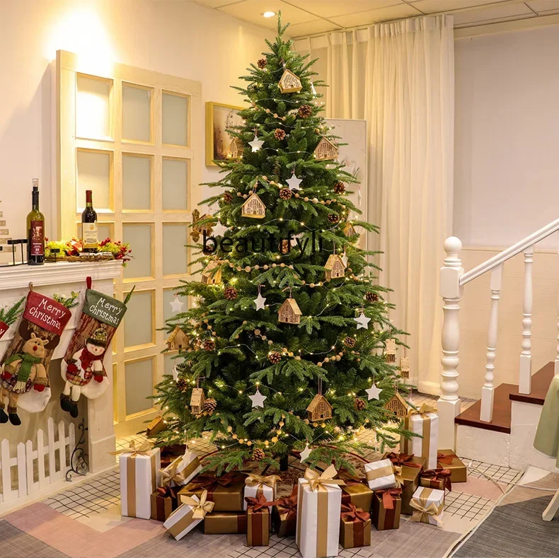 

071.8 M Christmas Tree Package Luxury Encryption Luminous Pine Needle Christmas Decorations