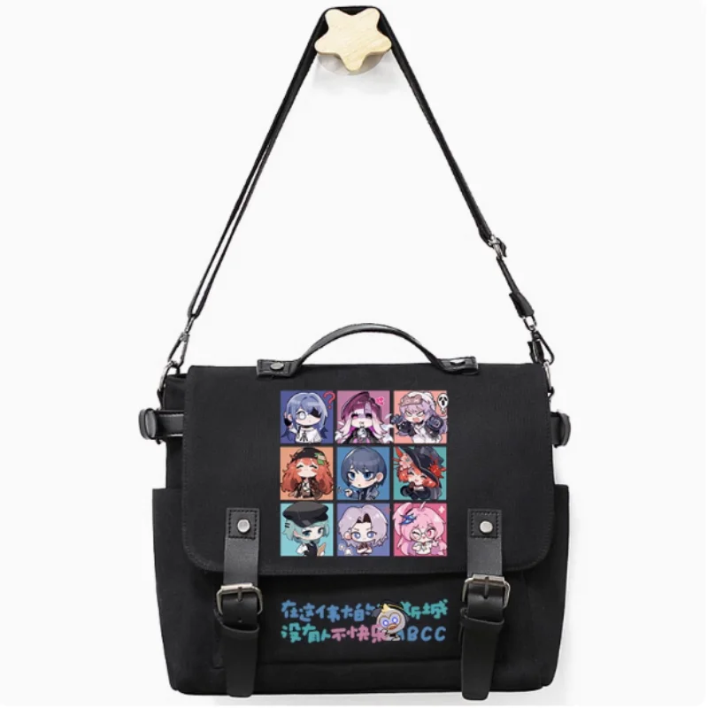 Bolso de Anime Path to Nowhere, cinturón decorativo, bolso escolar, moda de ocio, bolso de mensajero para estudiantes y adolescentes