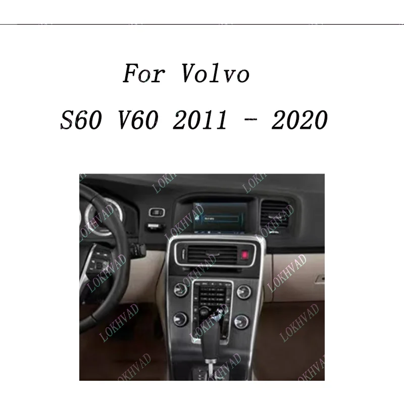 Car Radio For Volvo S60 V60 2011 - 2020 Android 2 Din Stereo Mounting Bezel Faceplate Frame Kit