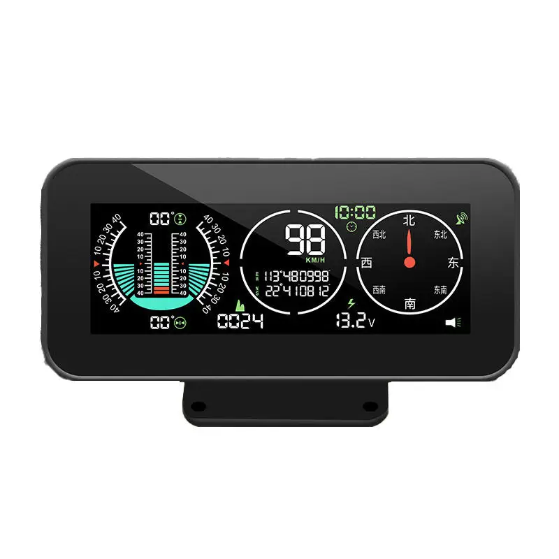 

Универсальный автомобильный проекционный дисплей M60 с GPS-компасом, индикатором напряжения и высотомером