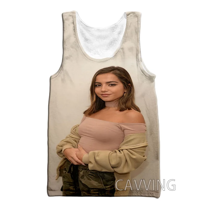 CAVVING 3D Printed Isabela Merced Tank Tops Harajuku Vest  Summer Undershirt Shirts Streetwear for Men/women