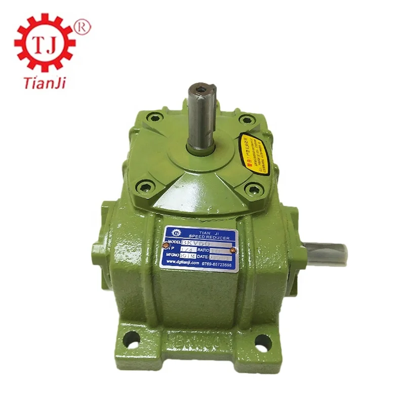 TJ-BKV NMRV Gearbox Speed Reducer For Packing Equipment Used