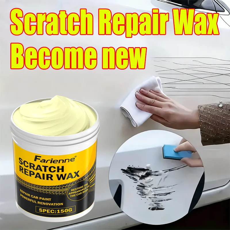 Farienne 150g Car Scratch Repair Wax Paint Scratch Remover Body Compound Polishing Paste Auto Surface Renovation Care