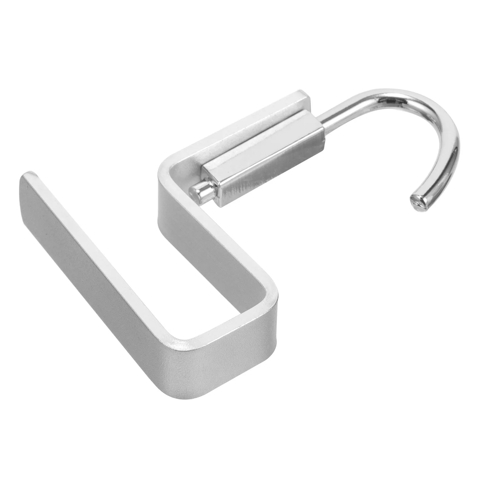 Metal Purse Hook Desk Backpack Holder Lightweight Aluminum Alloy Hanging Hook Suitable for Schoolbag Handbag Keys Umbrellas