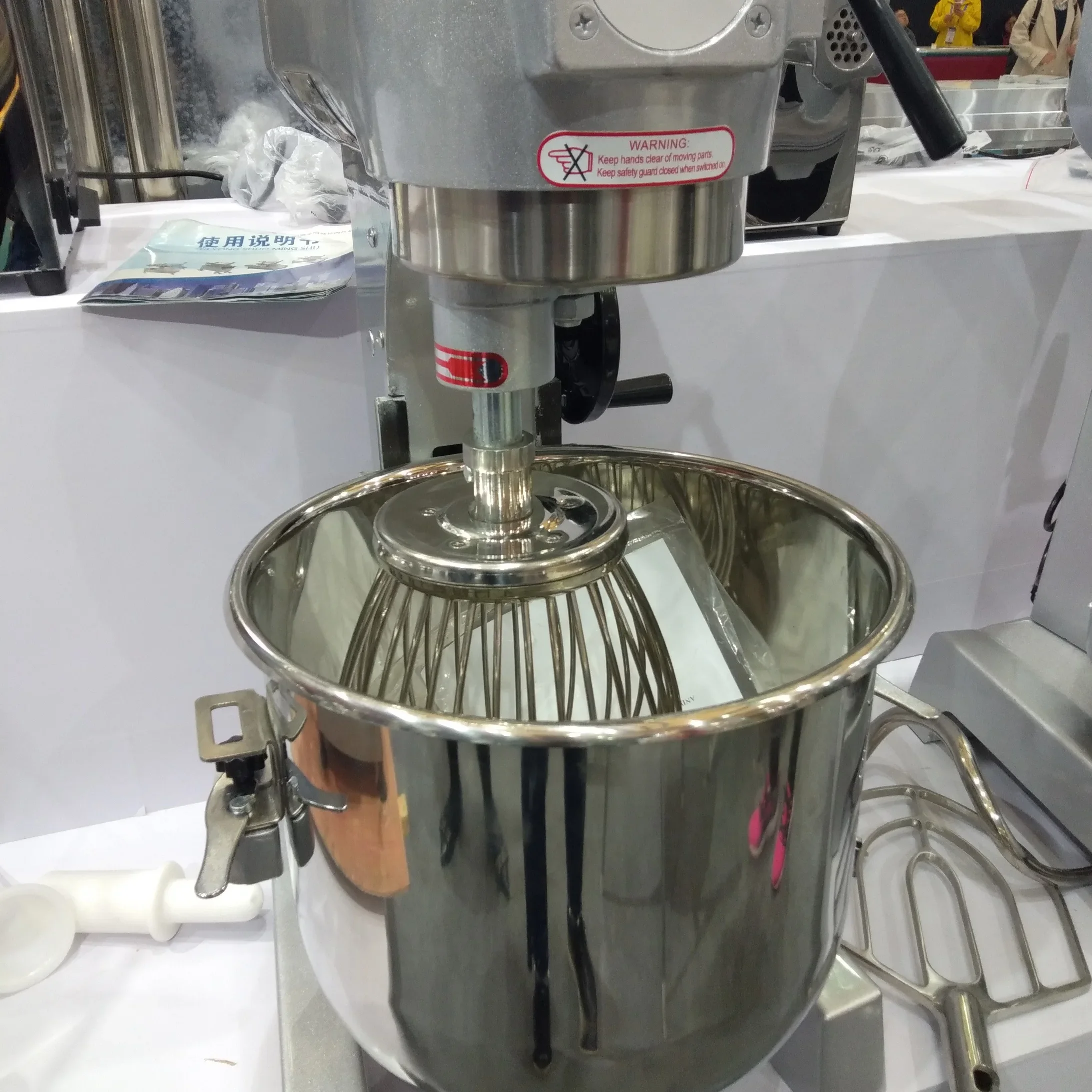 Chuangyu Big Dough Industrial Bread Kneading Machines 25K Spiral Dough Mixer Pizza Dough Mixer