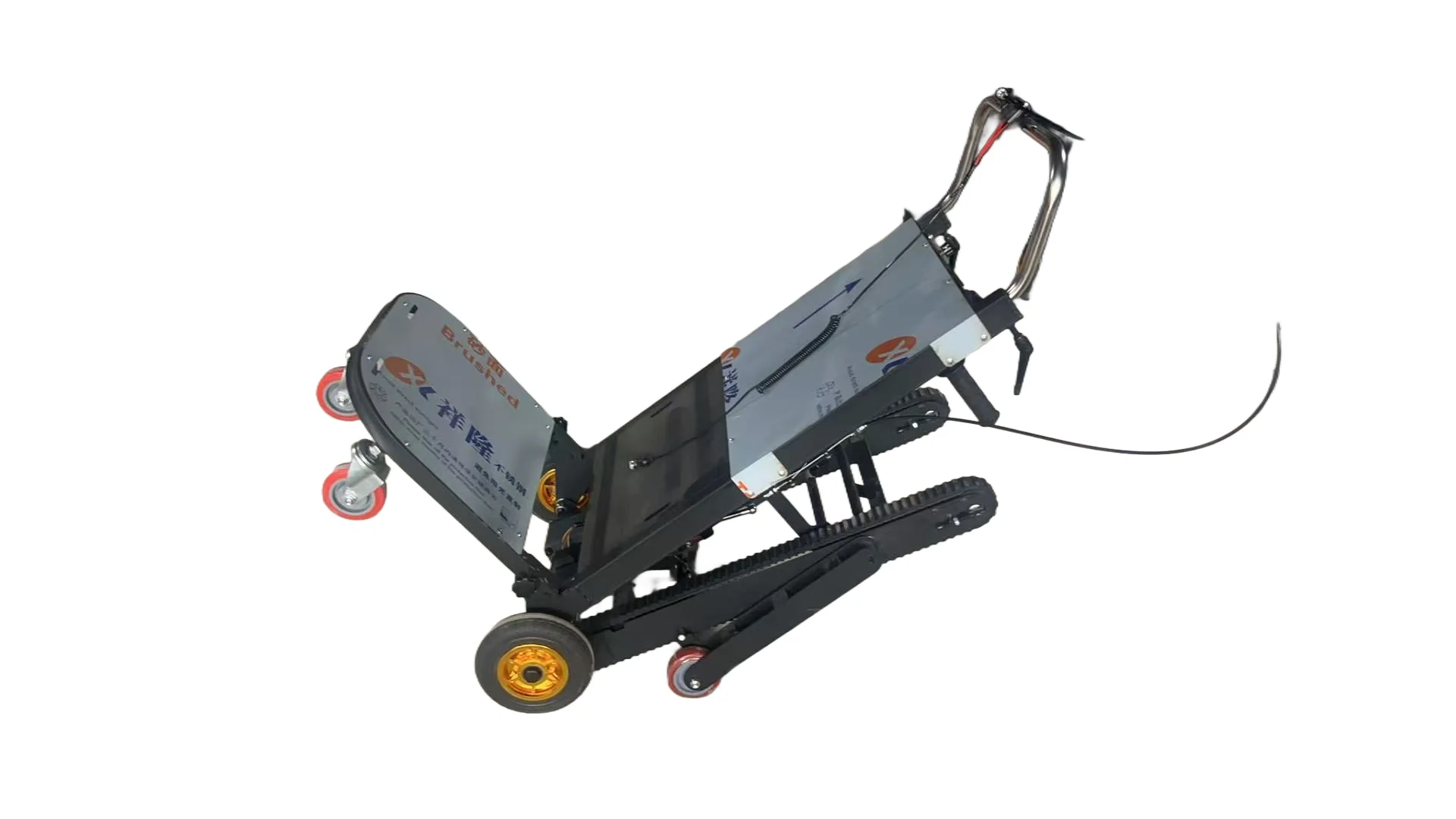 High-Capacity Electric Stair Climber - Power-Assisted Cart for Heavy Boxes, Furniture & Luggage