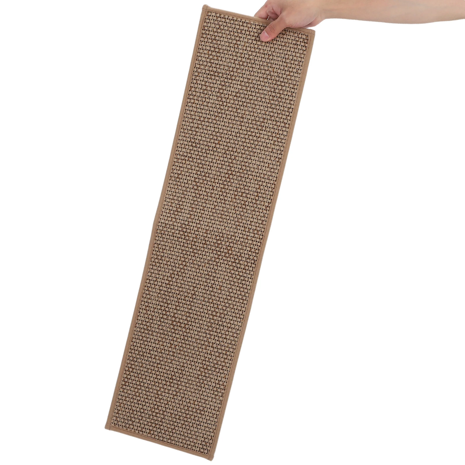 Almohadillas antideslizantes autoadhesivas para escaleras, cinta de madera para interiores, fácil de instalar, para niños y mascotas, 5 uds.