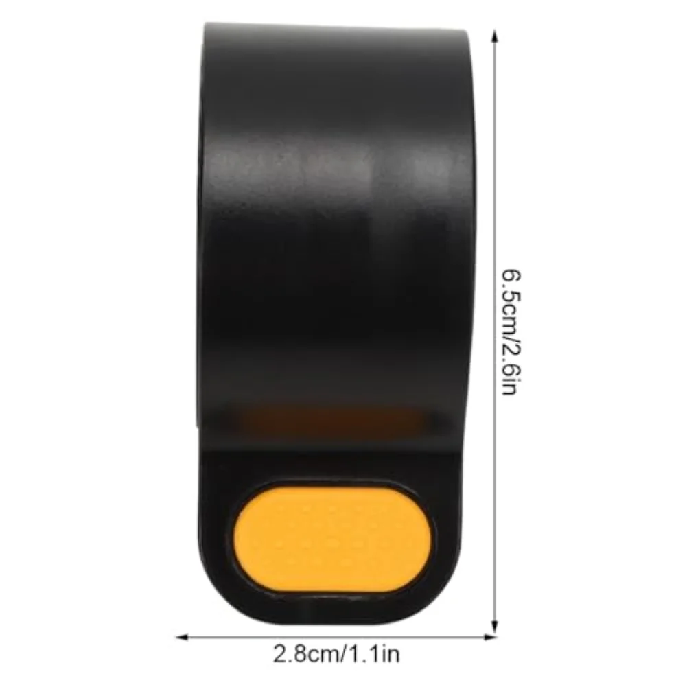 1pc Electric Scooter Thumb Throttle For Ninebot MAX-G30 Sensitive Accelerator-Grip Replacement Part Black Plastic Handle