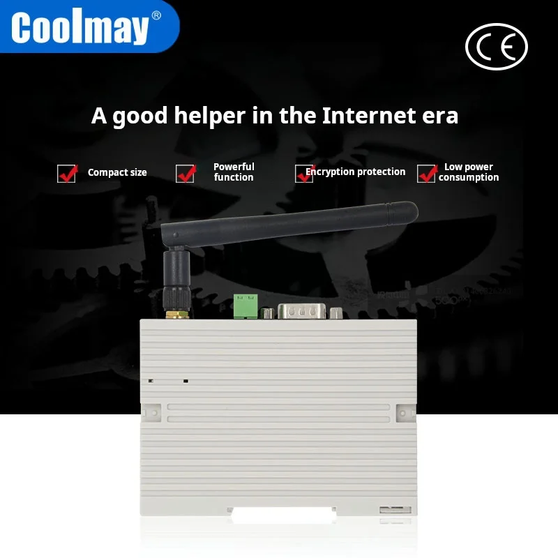 Coolmay CM-WIFI lithium battery powered WIFI module communicates via 485/232 communication port/touch screen /PLC