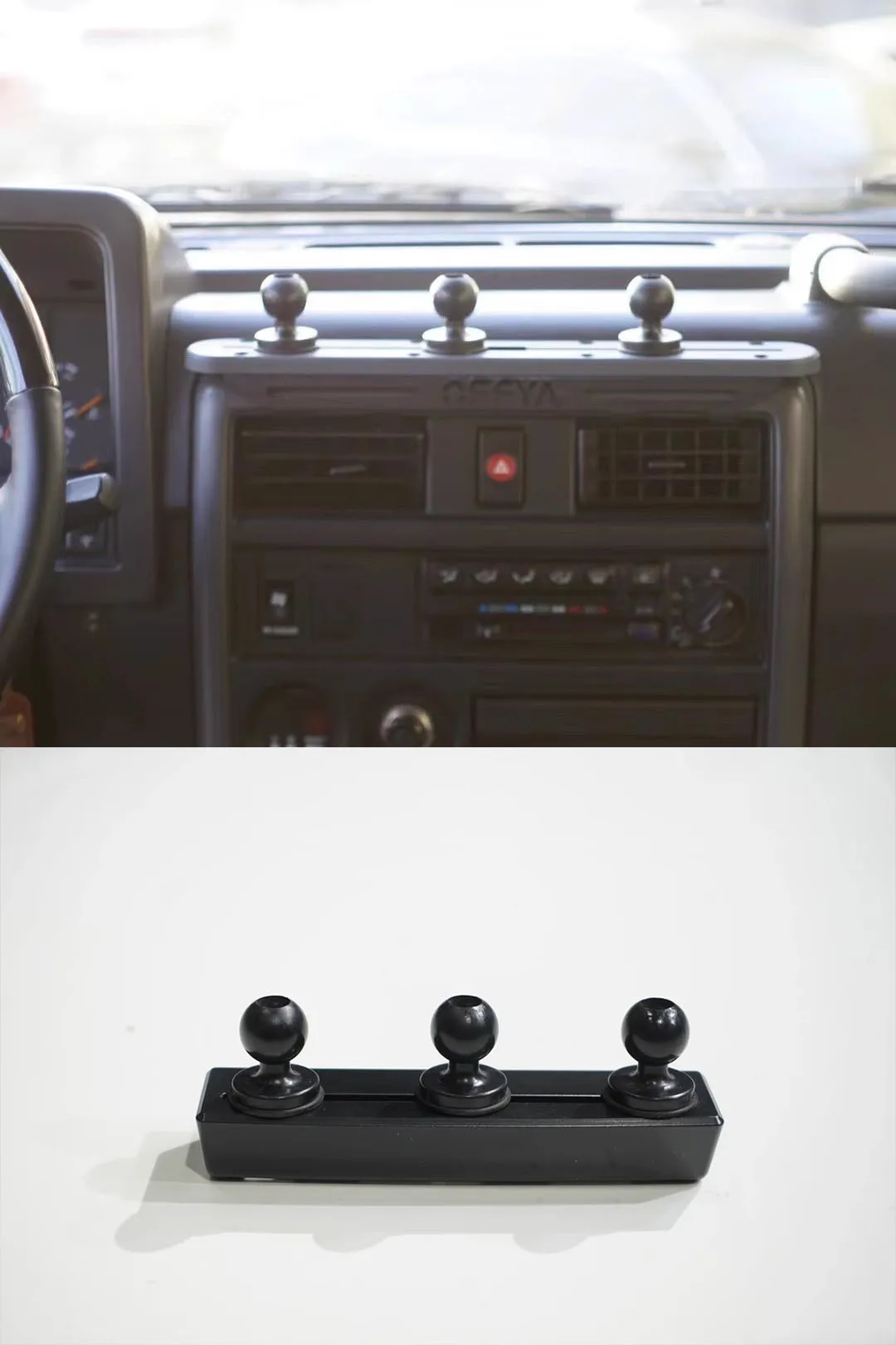 For Nissan Patrol Y61 mobile phone holder Nissan Patrol Y61 mobile phone holder expansion track interior accessories