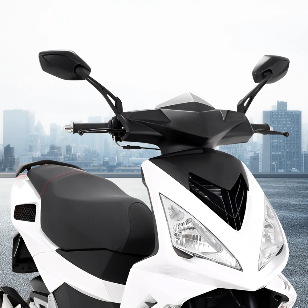 Artudatech Set of 2 Mirrors Right & Left For Peugeot Speedfight 3 4 50 125 Streetzone 50 view 3