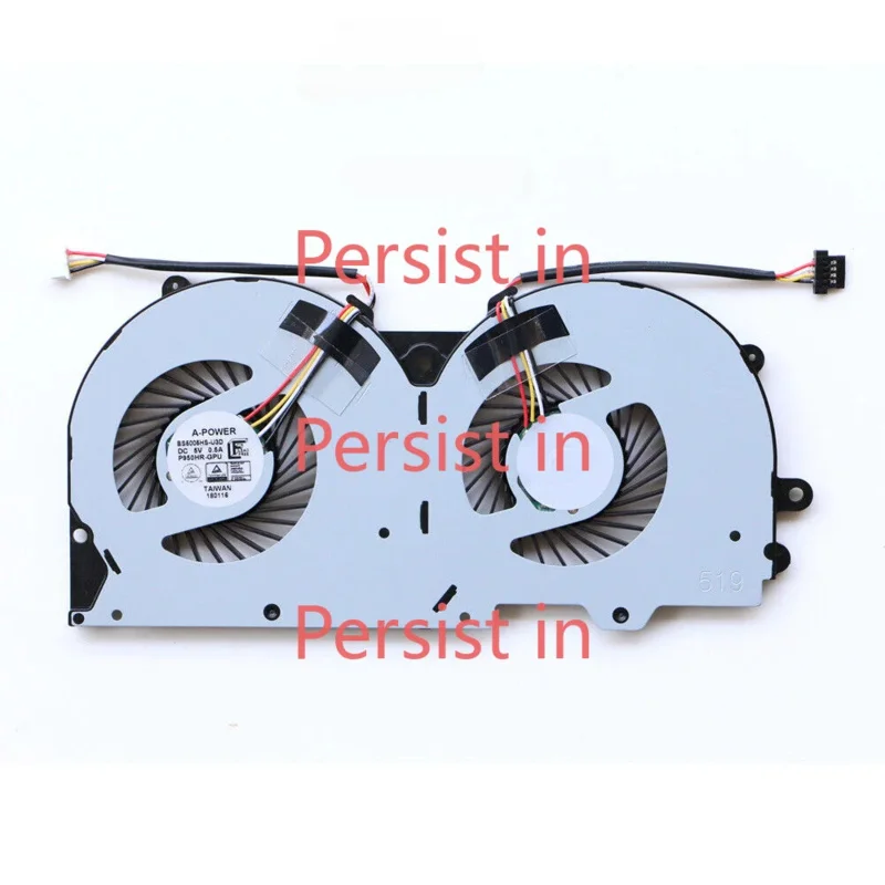 BS5005HS-U3D P950HR-GPU For Clevo P950 P950HR GPU Cooling Fan 4Pin