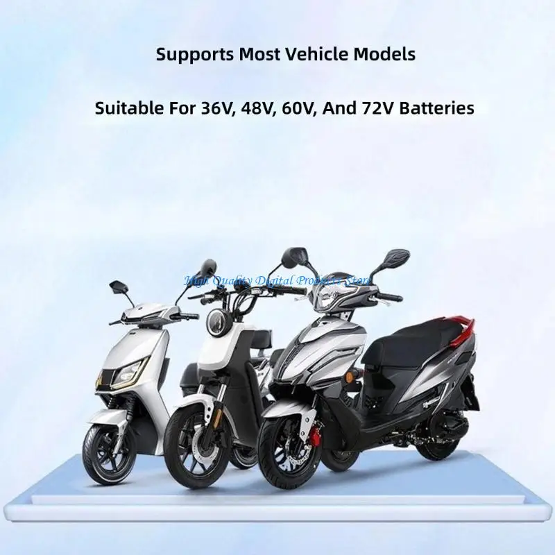 U2JE Highly Speed USB For Electric Bike Motorcycles With 5V 9V 12V Output And 1.1M Cable for Phones Charging