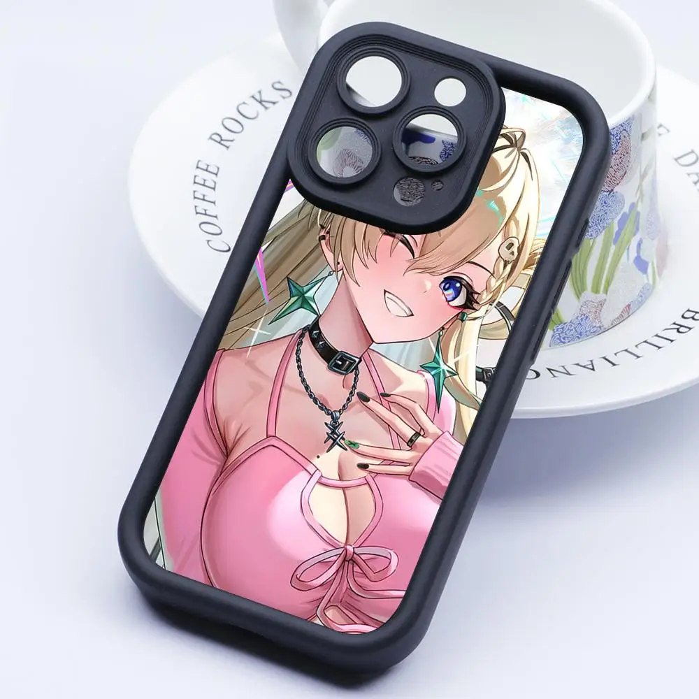 

Чехол Wuthering Waves Lynae для iPhone 17 16 15 14 13 12 11 Air Pro Max Plus, утолщенный, из ТПУ, цветной, для смартфона