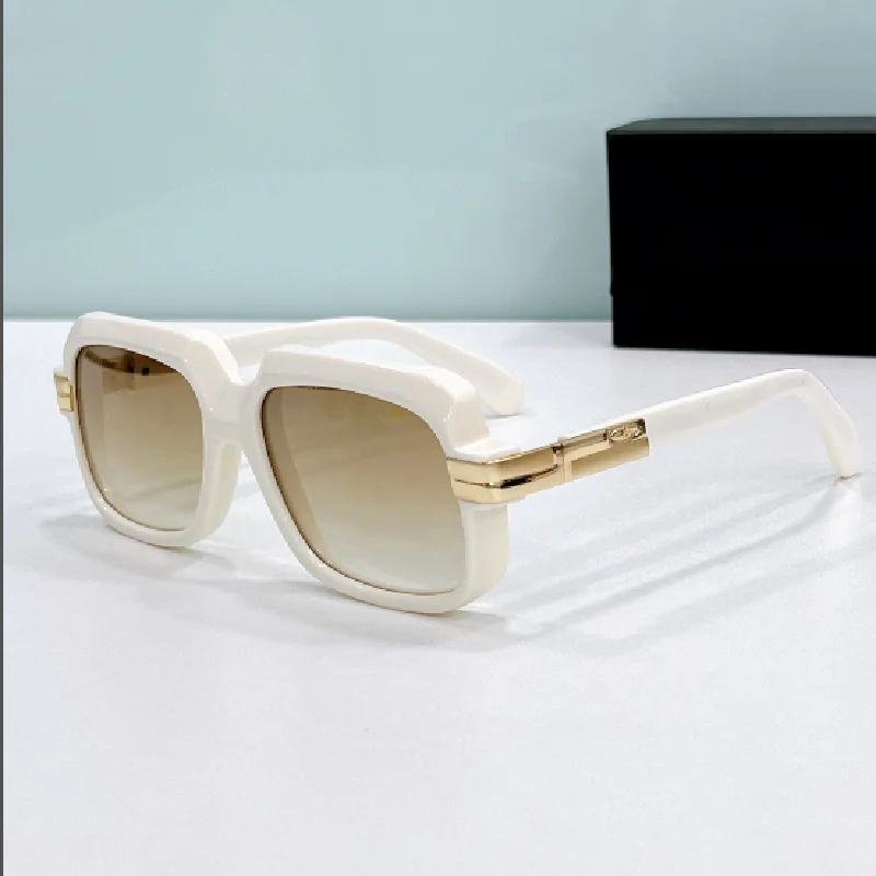 

New acetate fiber material fashion sunglasses for men and women universal luxury brand sunshade mirror glasses uv400 MOD 607