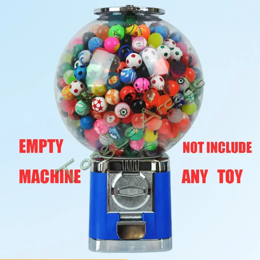 Arcade Coin Operated Slot Machine Base Support Toys Candy Capsule Vending Mini Toy GumBall Machine for Market / Store / Kids