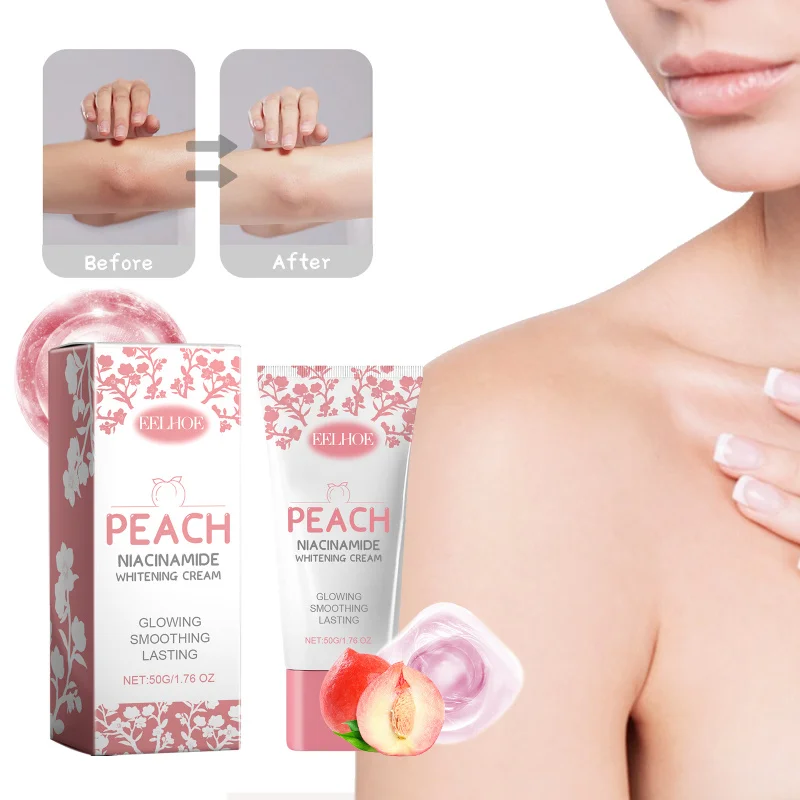 

Niacinamide Peach Skin Beauty Cream - Hydrating Moisturizing Cream To Brighten Complexion, Lock Moisture & Enhance Firmness