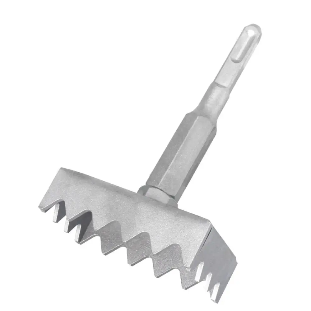 Portable Square Hole Punch Triangle Teeth Multi-function Square Hole Punch Drill Rectangle Slot Tool Concrete Hole Bit