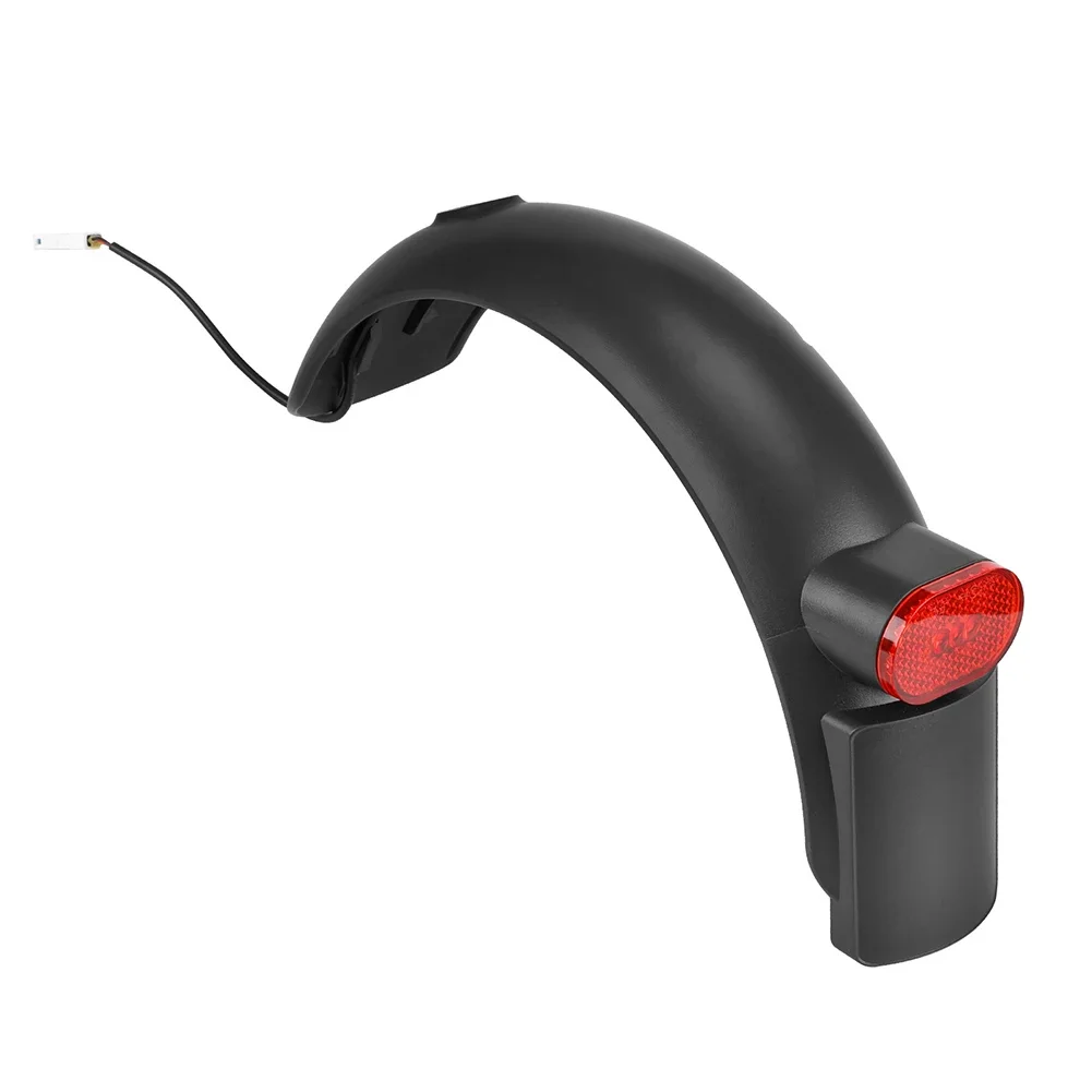 Color: Black Electric Scooter Mudguard Prevents Mud And Sand Simple Structure Suitable For Long-term Use ABS And PC Materials