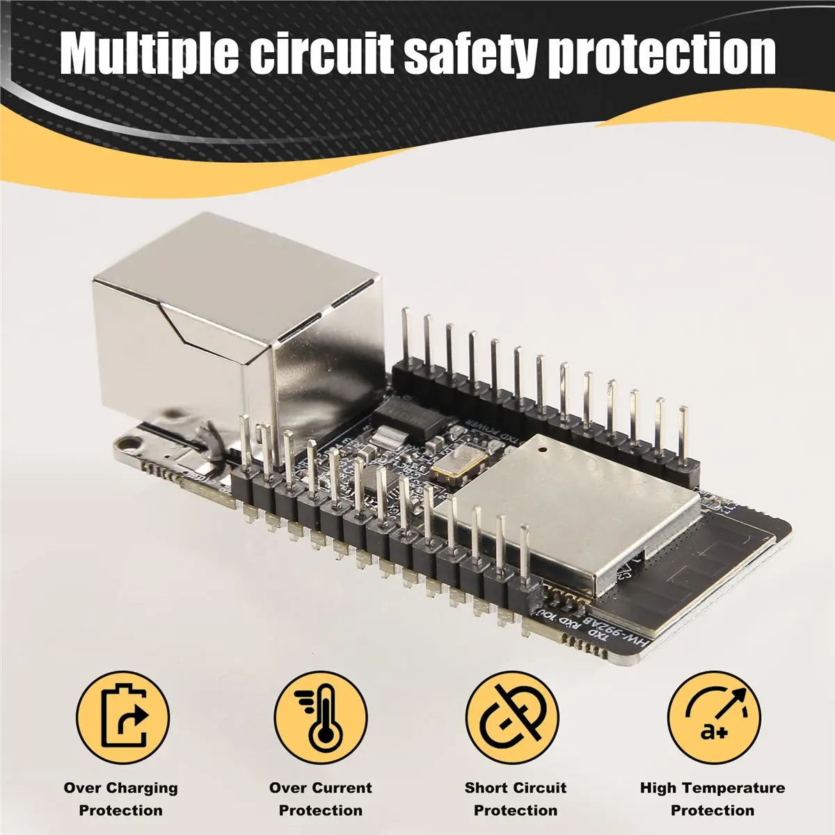 WT32-ETH01 Embedded Serial Port Networking Bluetooth-Compatible Ethernet WIFI Combo Gateway Wireless Module