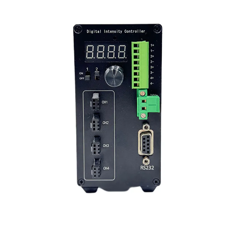 

Flicker-free Pulse-width Modulated PWM Driver for LED Mini Digital Visual Light Source Dimming Specialised 4-channel Controller