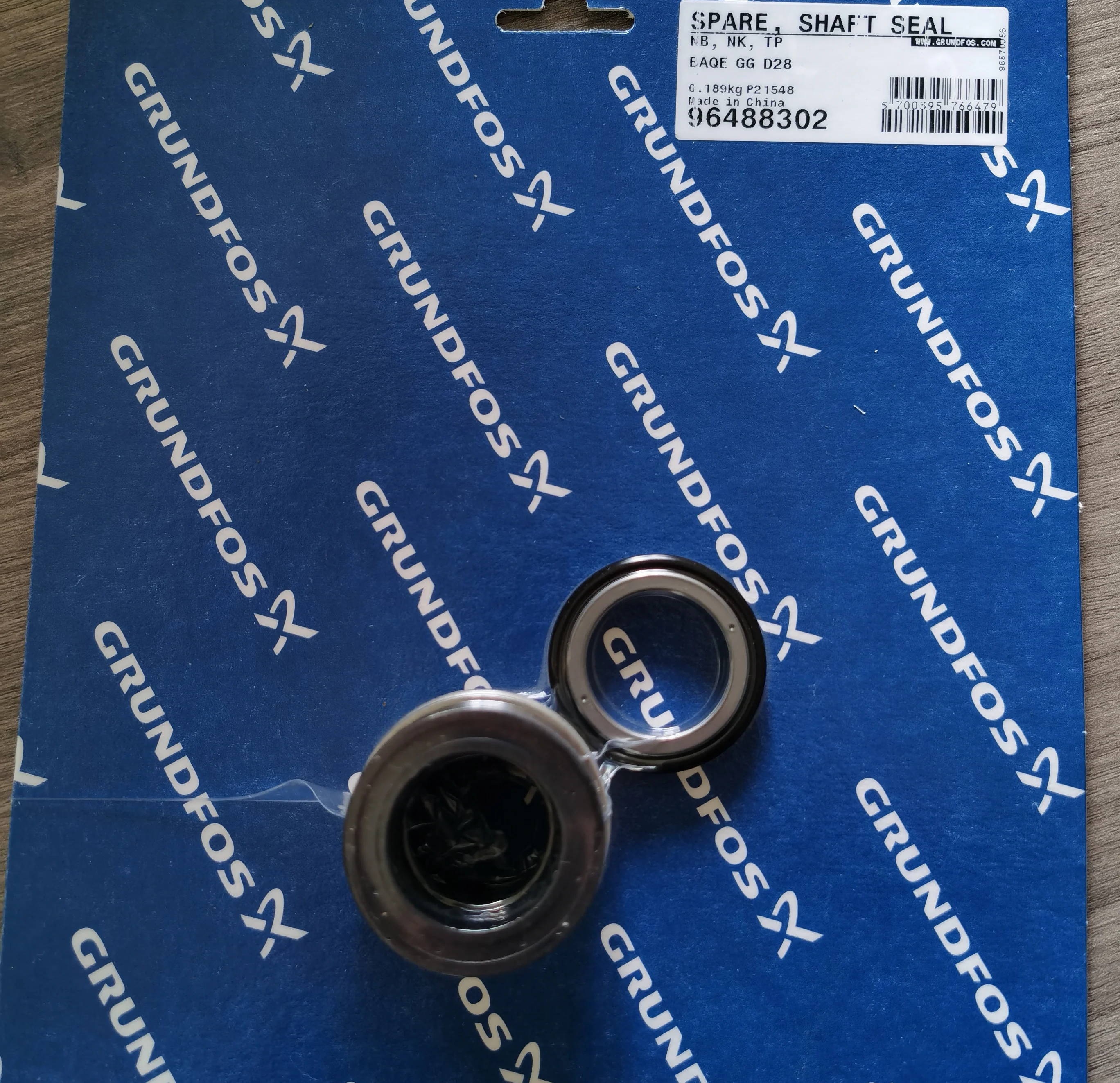 Pump sealing ring TP NBG NKG pipeline pump mechanical seal Grundfos air conditioning pump shaft seal water seal