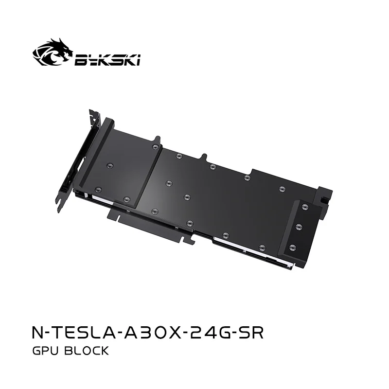 บล็อกระบายความร้อน GPU Bykski N-Tesla-A30X-24G-SR สำหรับการ์ดจอ NVIDIA Tesla A30X 24G ระบบระบายความร้อนด้วยน้ำสำหรับพีซี ทำจากทองแดงทั้งหมด