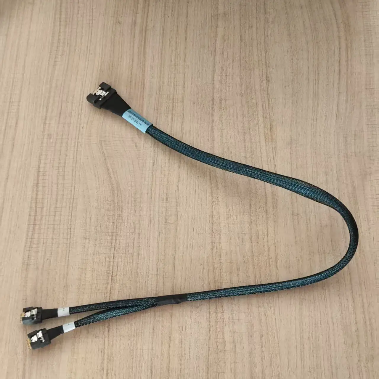 For Slim SAS SFF-8654 8i to 1/2 4i SAS Server Array Card NVME Data Cable