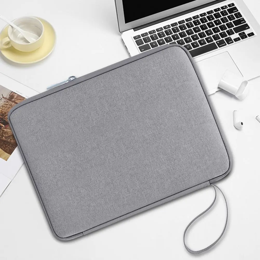 Multi-functional Tablet Pouch 10.9/12.9-inch Tablet Sleeve Bag Portable Splash-proof Case with Pen Holder Slim Solid Color