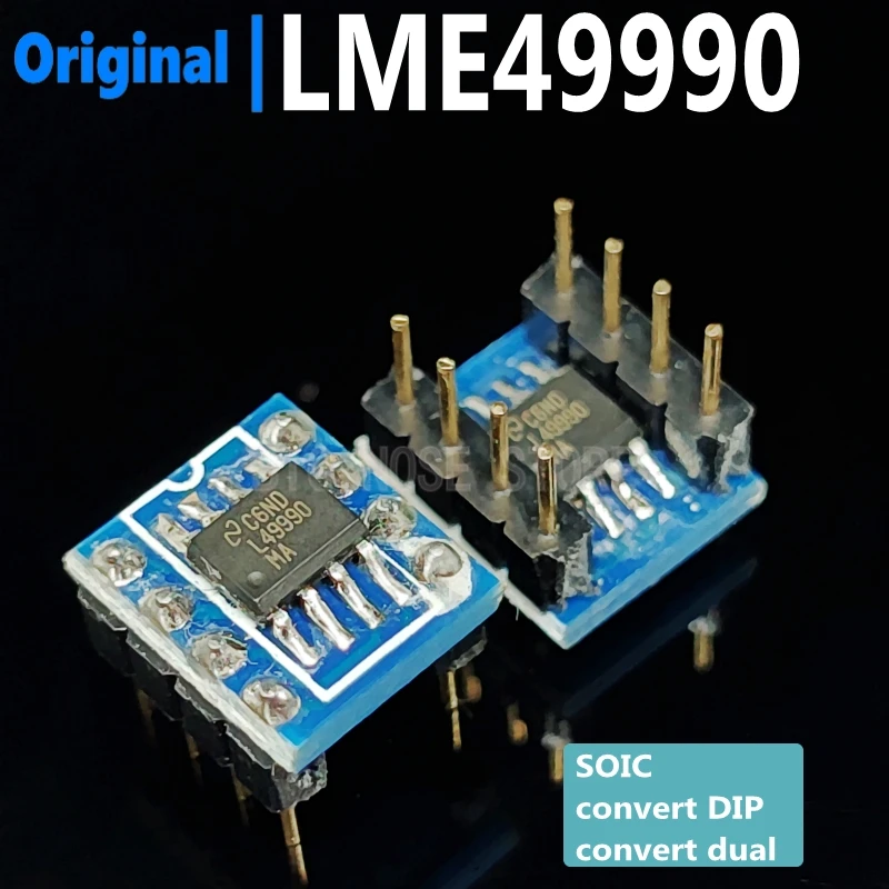 LME49990 L49990MA LME49990MA single OP AMP can convert to dual OP AMP SOIC&DIP all stock HIFI audio upgrade