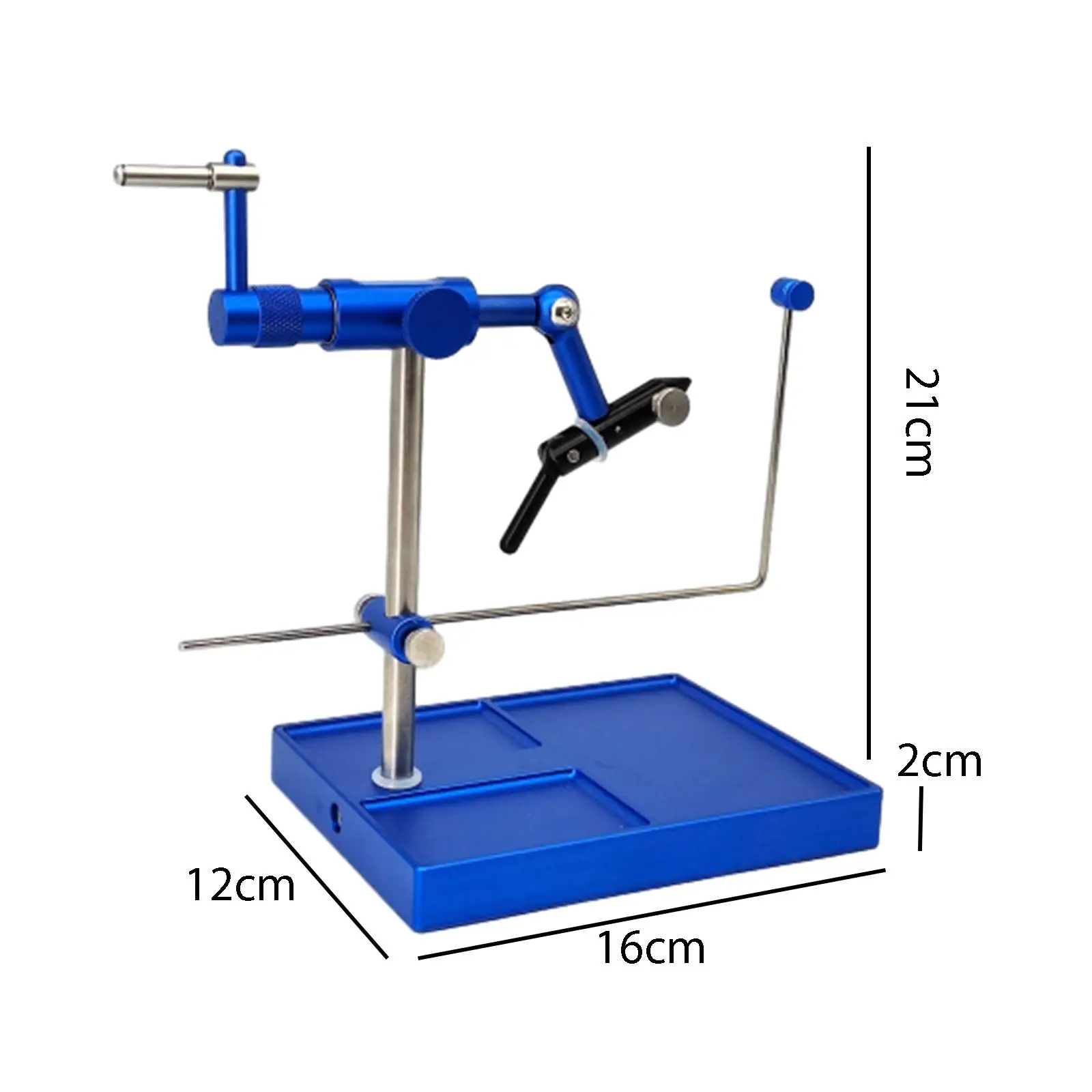 Rotary Fly Tying Vise Practical Fishing Accessories Portable Fly Making Tool