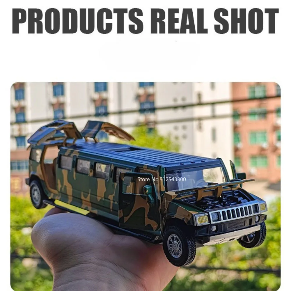 1:32 تمديد التمويه سيارة الطائرة بدون طيار إطلاق لعبة مجسمة سبيكة دييكاست الصوت ضوء شاحنة التراجع المركبات العسكرية الاطفال يعرض