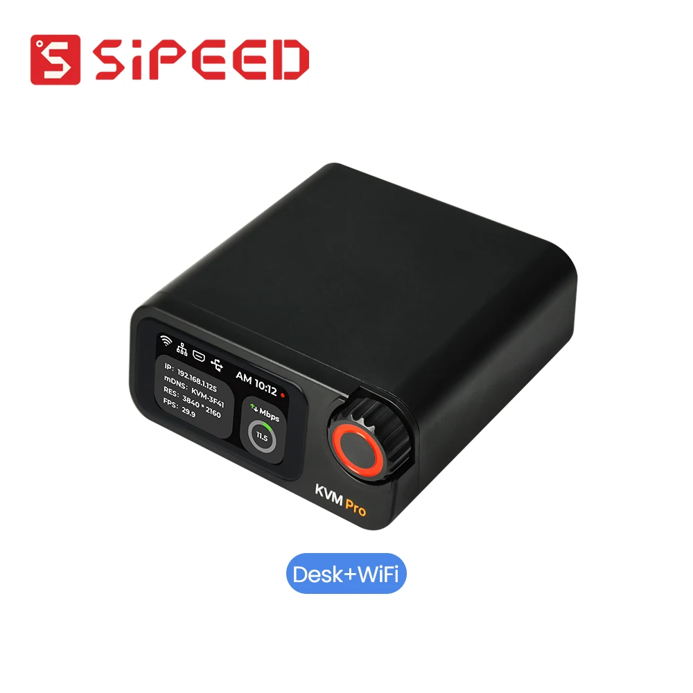 Sipeed Nano KVM-Pro Wi-Fi PoE対応モデル Sipeed NanoKVM-Pro PiKVM 4K IP-KVM GbE WiFi6 PoE リモート