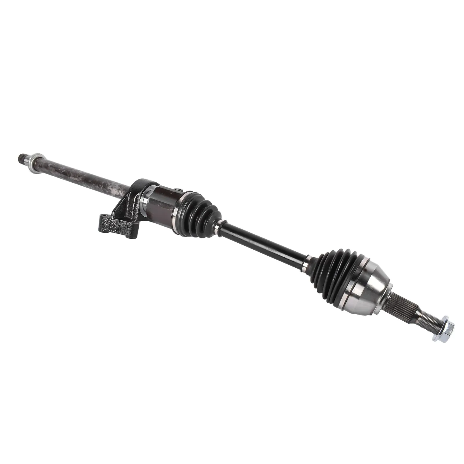 AP02 Front Right Side CV Joint Axle Black for Buick Enclave Chevrolet Traverse V6 3.6L FWD(Front Wheel Drive) Only.