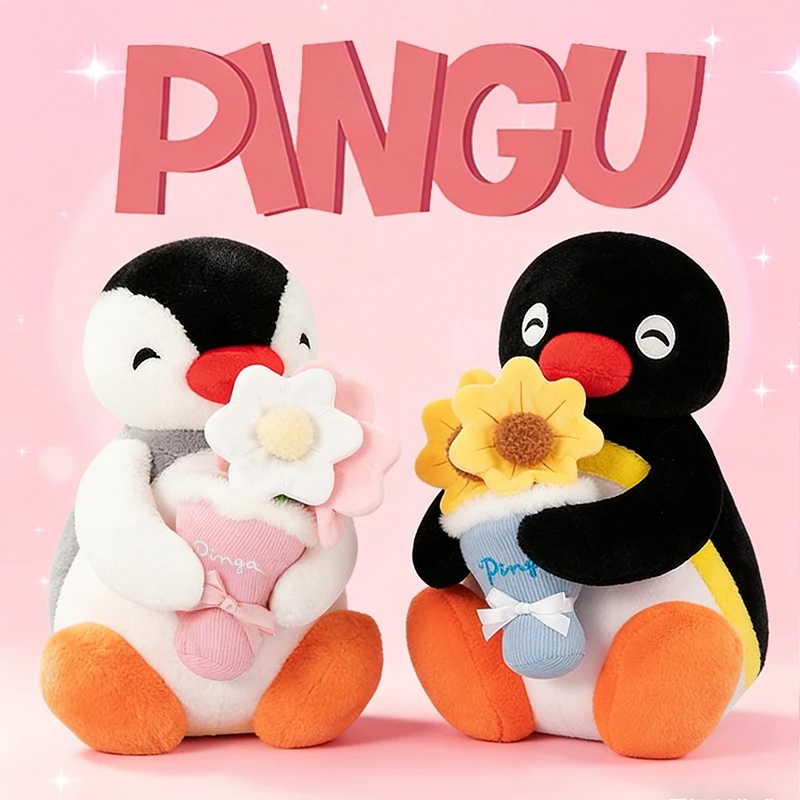 

Подлинная плюшевая игрушка Пингвин подсолнечника, Хэллоуин, Рождество, подарок на день рождения для девочек, праздничная атмосфера, можно повесить на сумках