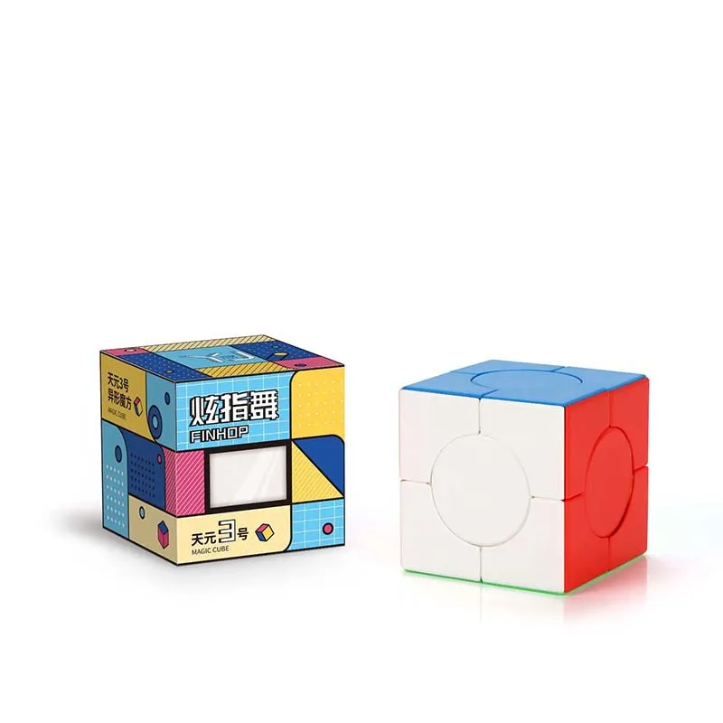 Yongjun Tianyuan Magic Speed Cube 3x3x3 Puzzle senza adesivo Puzzle in tinta unita esercizi per principianti cubo giocattolo abbinato