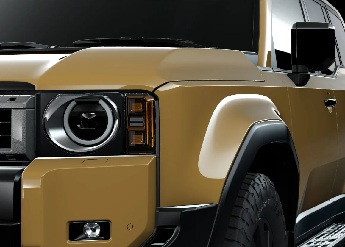 Auto Headlamp Offroad Led Headlight for Land Cruiser 250 Prado LC250 2024 2025