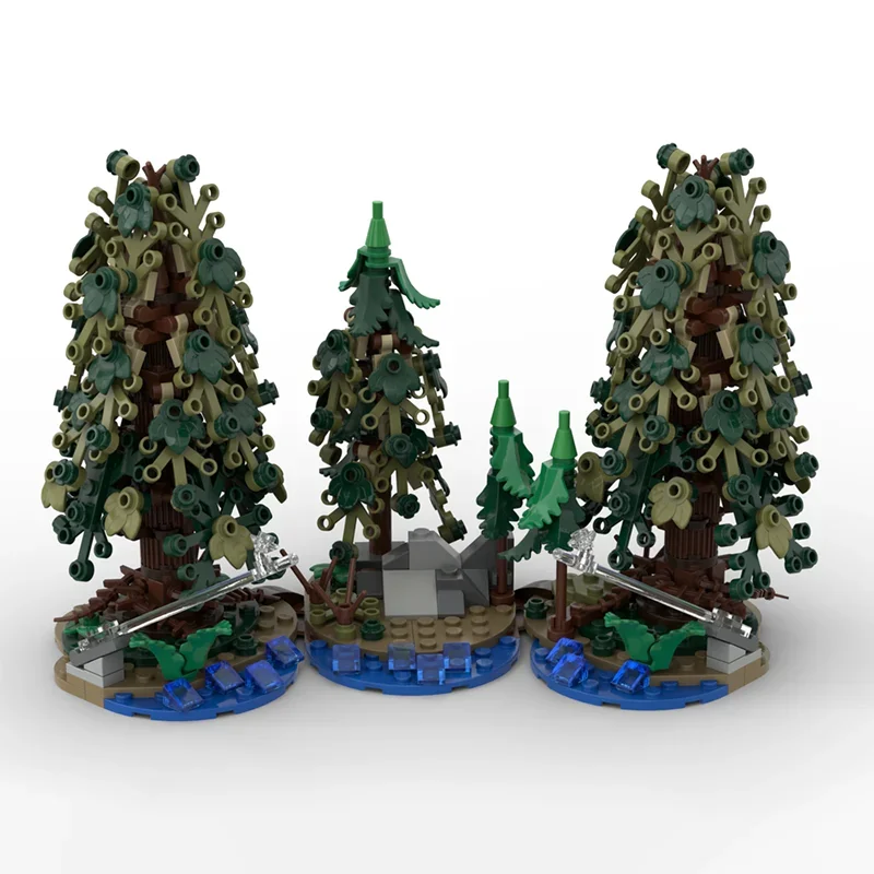 468pcs MOC HP Modular Forbidden Forest The Harry Pottered Model Toy Building Blocks Christmas Gifts DIY Idea Brick Birthday view 2