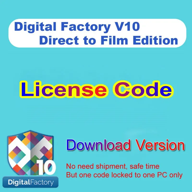 XP15000 CADlink DigitalFactory V10 DTF Rip Edition Software License Code Usb Dongle Key Uv Kit Epson L1800 L805 1400 R1390 P9000