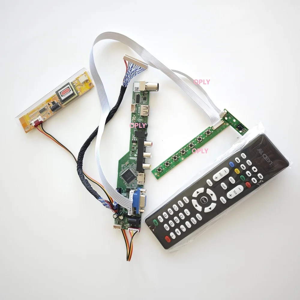 

TV Controller Board Kit for B141PW01 B141PW01 V1 14.1 Inch 1440X900 VGA USB HDMI-compatible RF LCD Panel AV Screen Monitor DIY