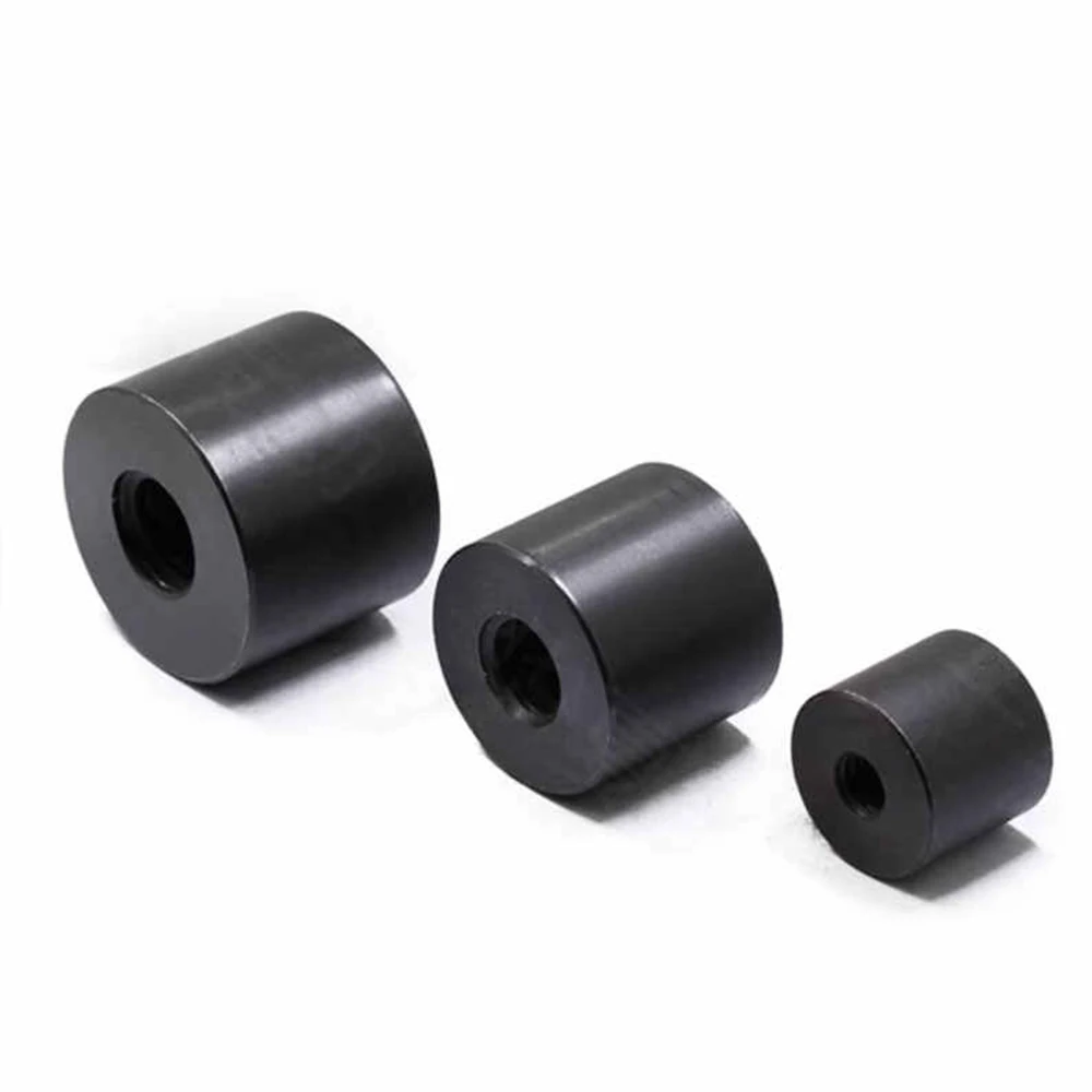 1Pcs T8 T10 T12 T14 T16 T18 T20 T22 T25 T28 T30 T32 T36-T50 Lead Screw Left Cylindrical nut Trapezoidal Lead Screw Nuts For CNC view 6