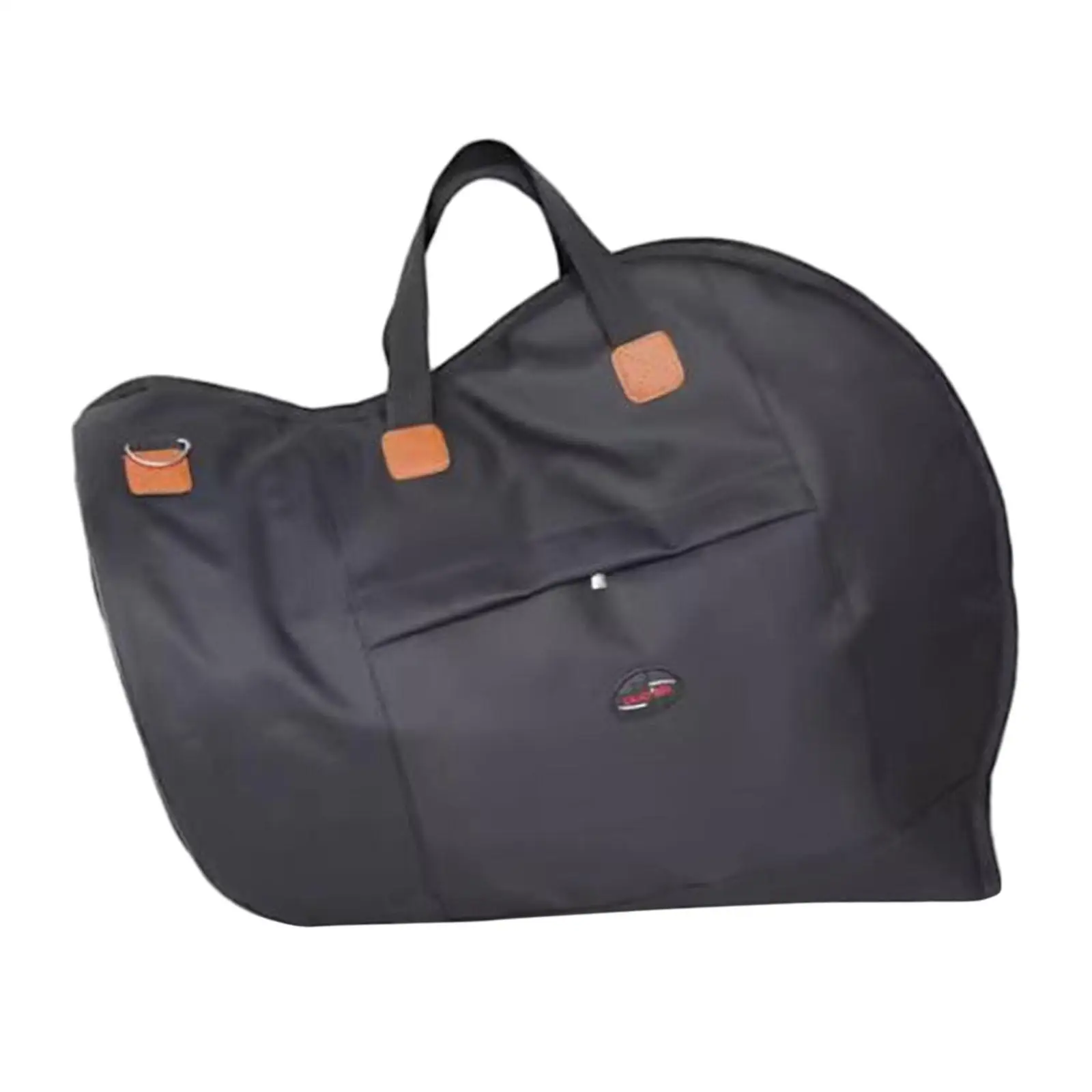 Adjustable Shoulder Strap French Horn Bag Case Thick Sponge Lining Backpack for Outdoor Use Music Accessory Instrument Bag