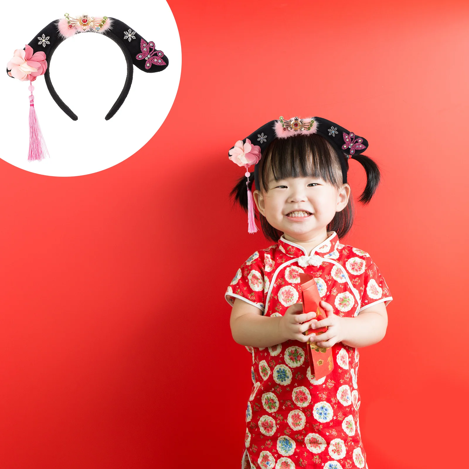 

Flapper Style Headband For Women Lightweight Decorative Hoop Elegant Accessories Party Banquet Ceremony Lace Hairbands Female